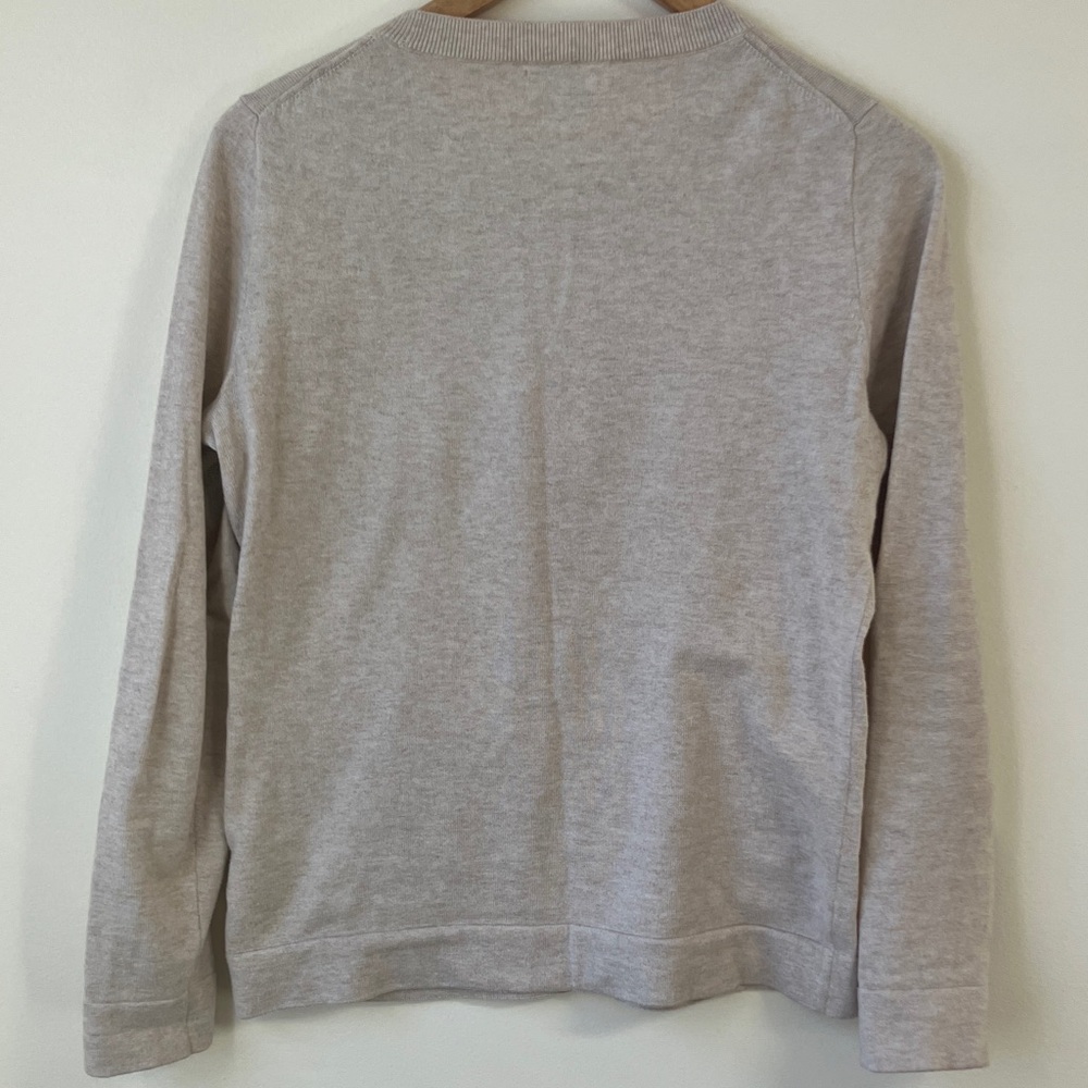 J.Crew Beige Sweater with Red Lobster Design - Picture 3 of 3